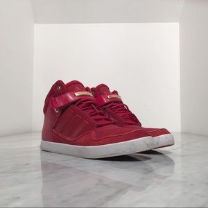 Adidas Red Hightops